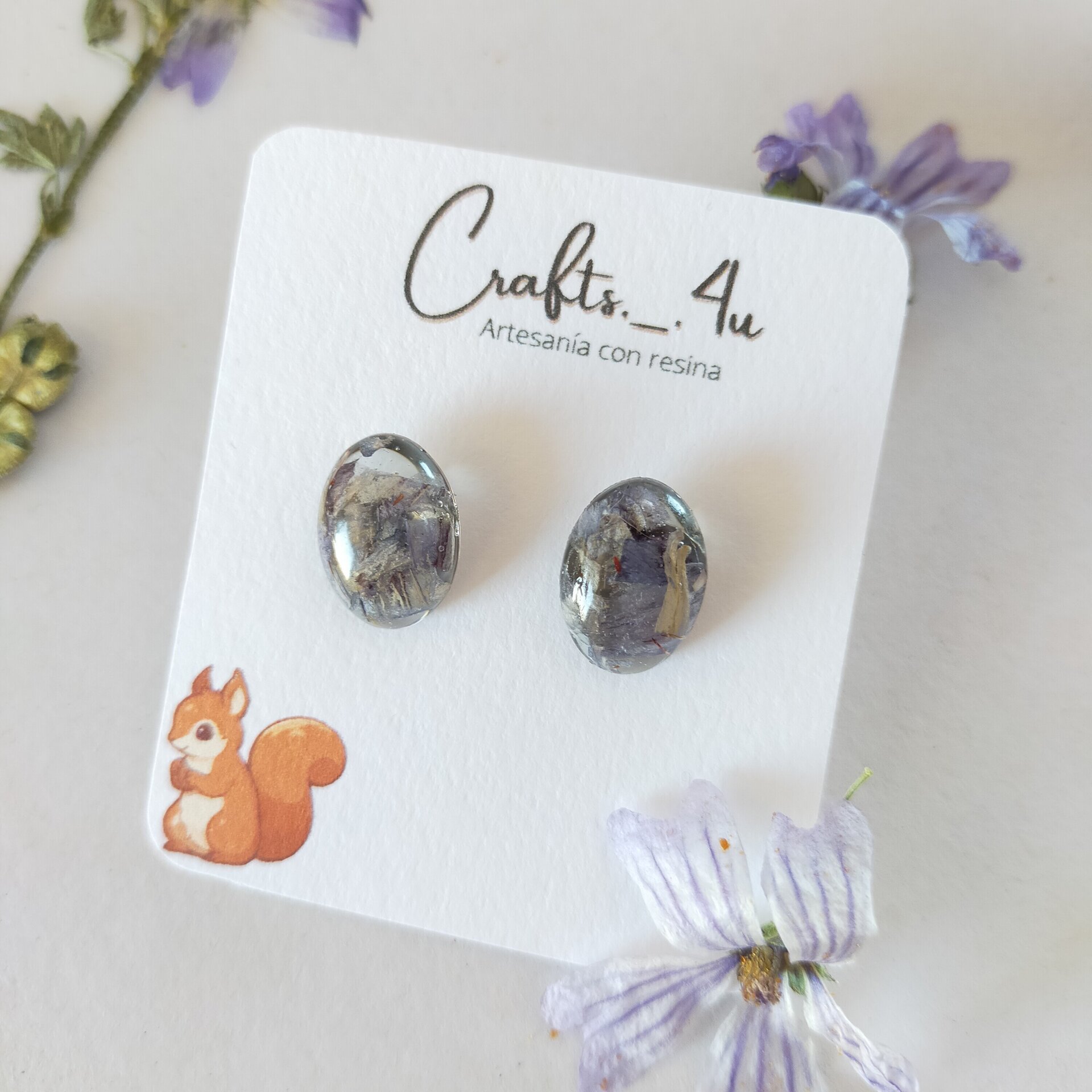 Pendientes Florales Mini - 9