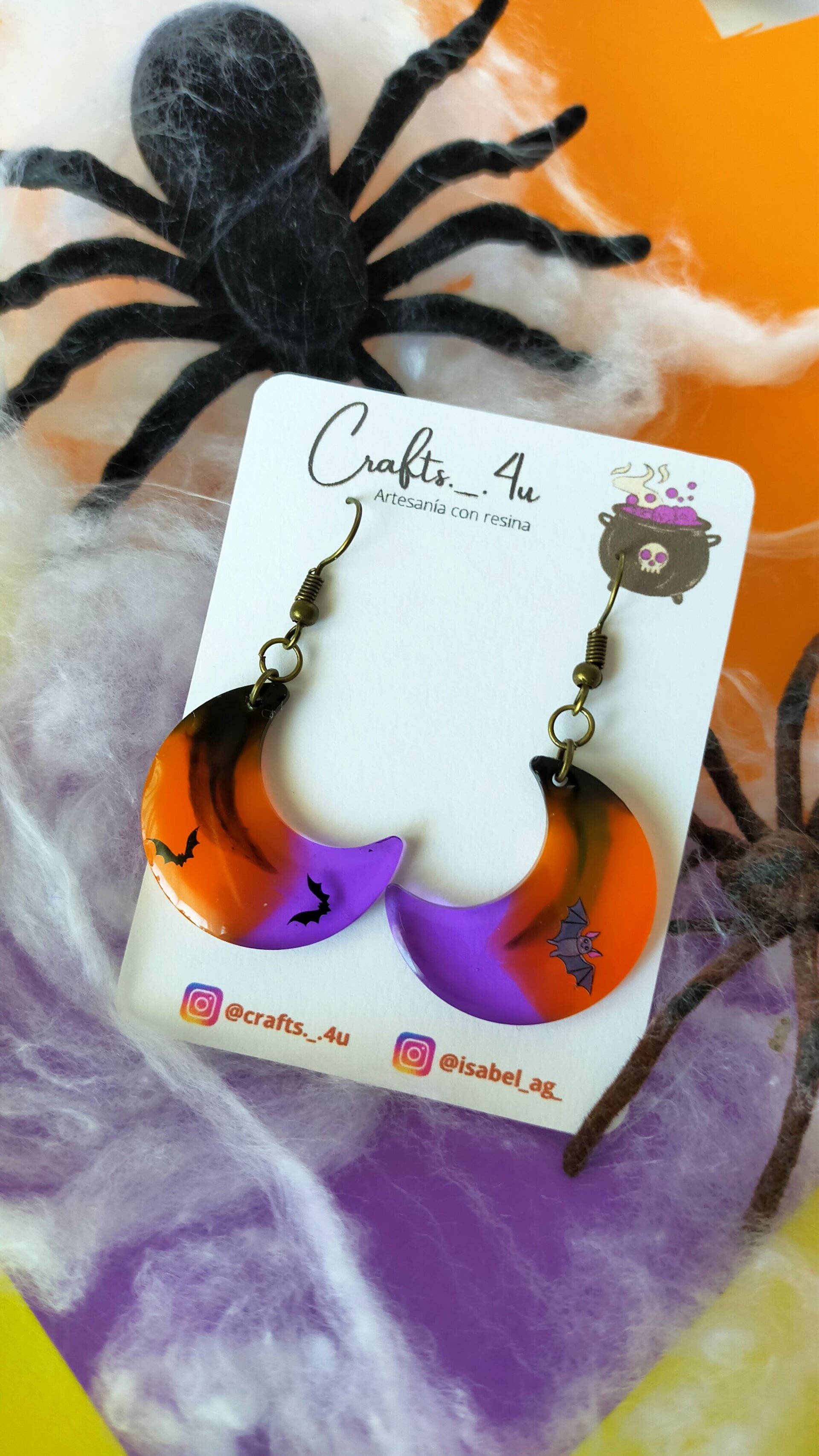 Pendientes temáticos "Halloween" - 5