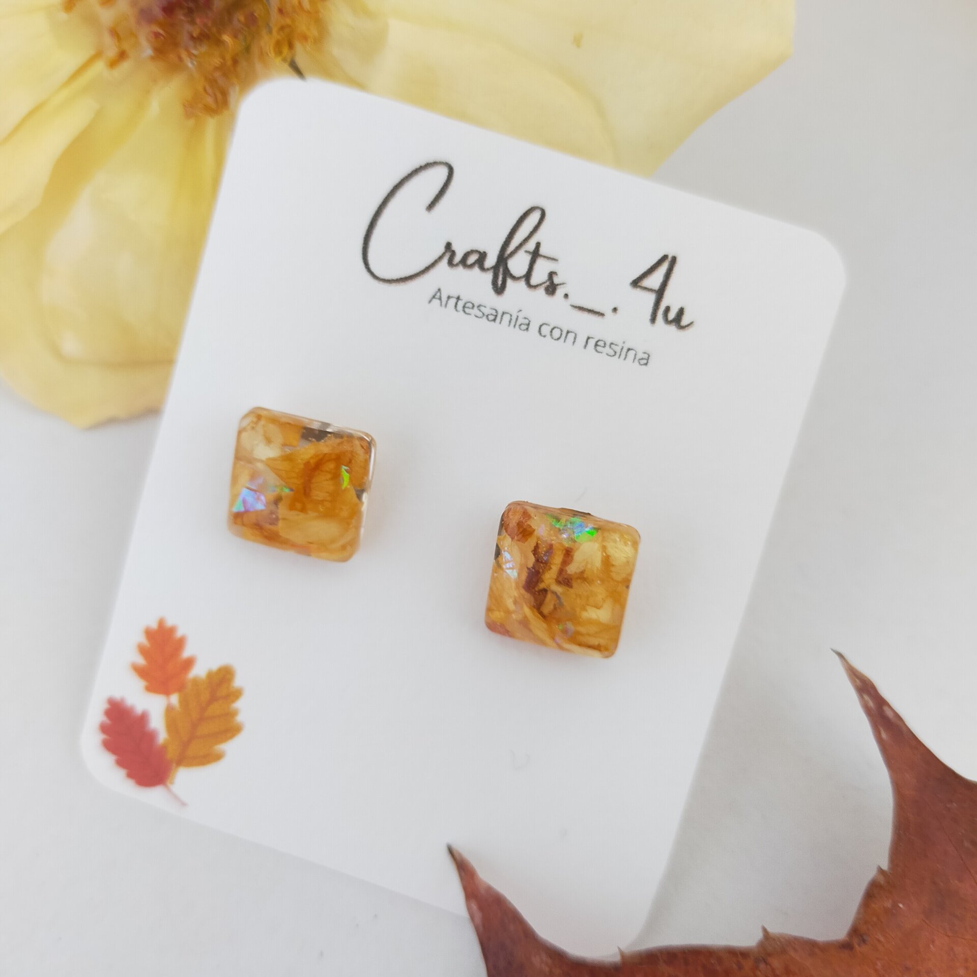 Pendientes Florales Mini - 18