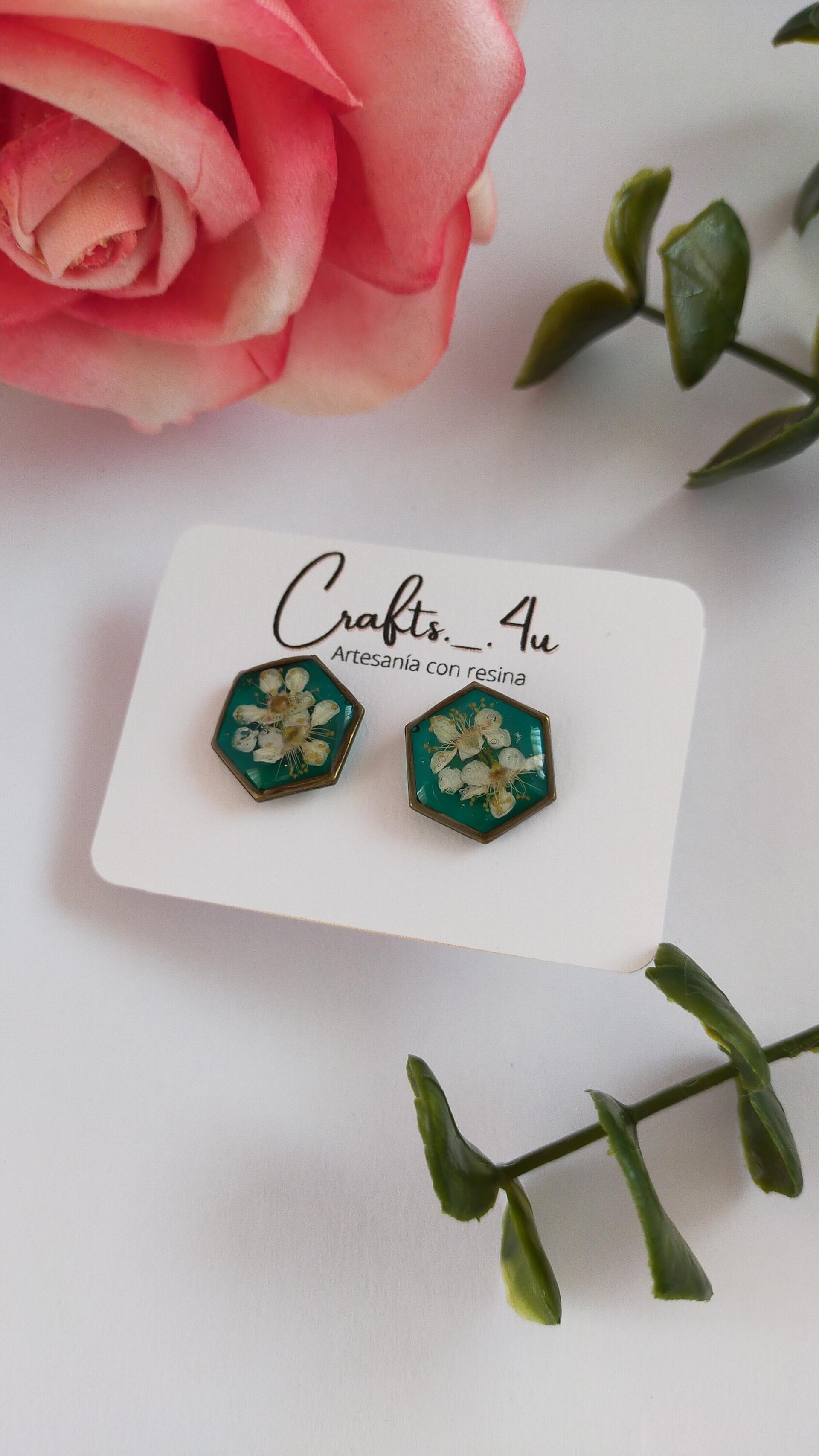 Pendientes Florales Mini - 16