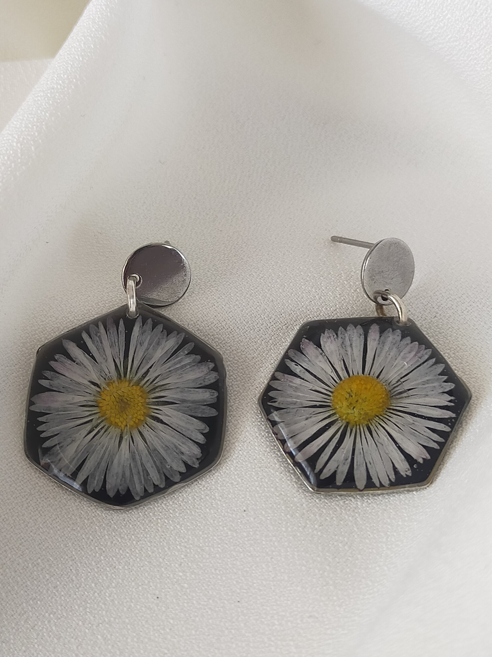 Pendientes de Margaritas "Siempre me quiero" - 2