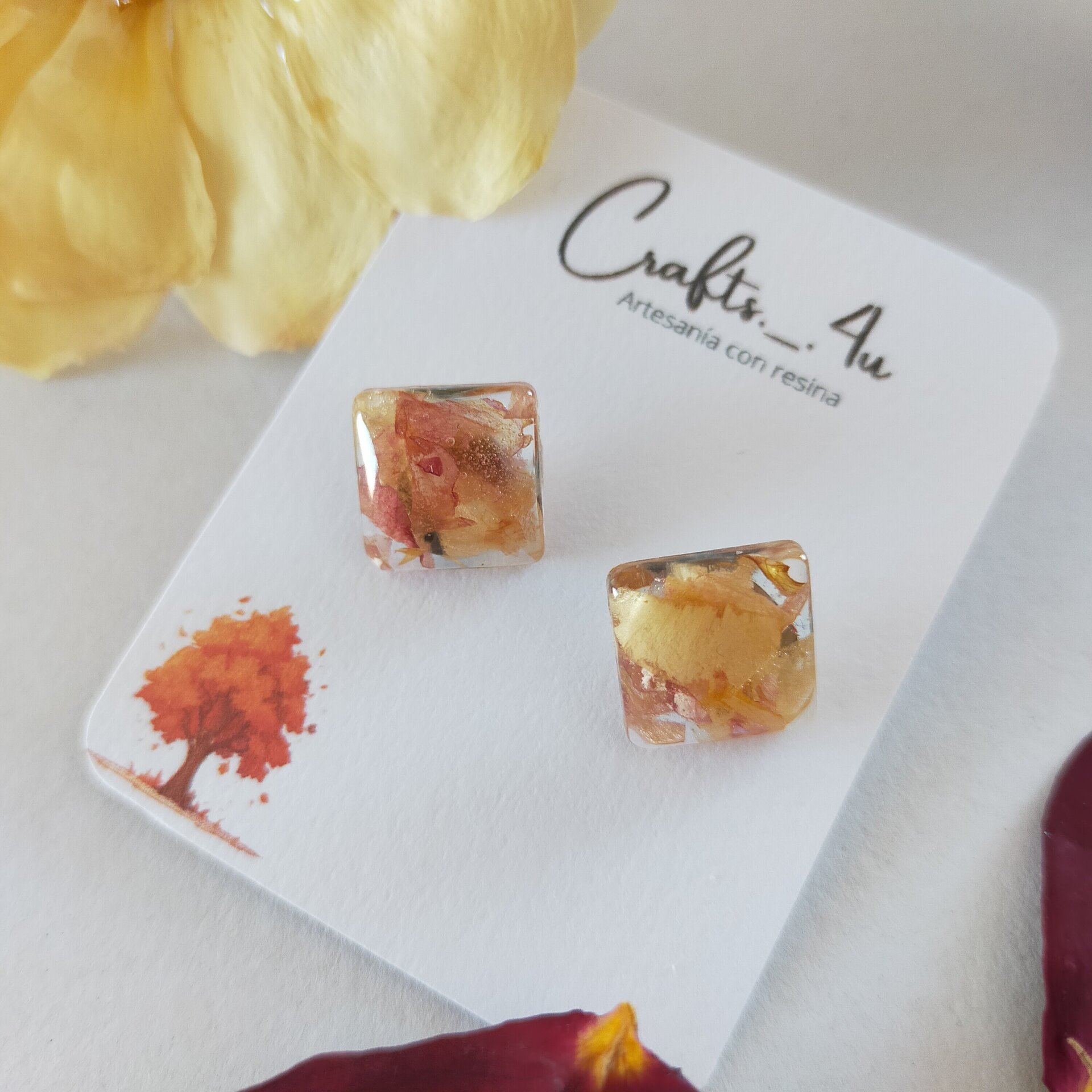 Pendientes Florales Mini - 7