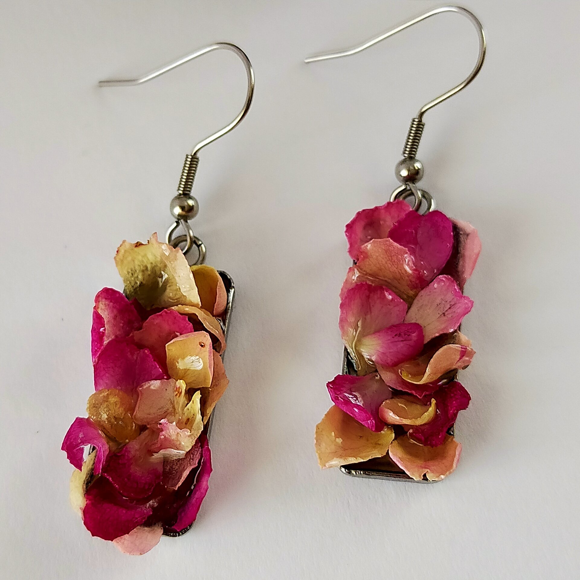 Pendientes de Pétalos de Rositas - 3