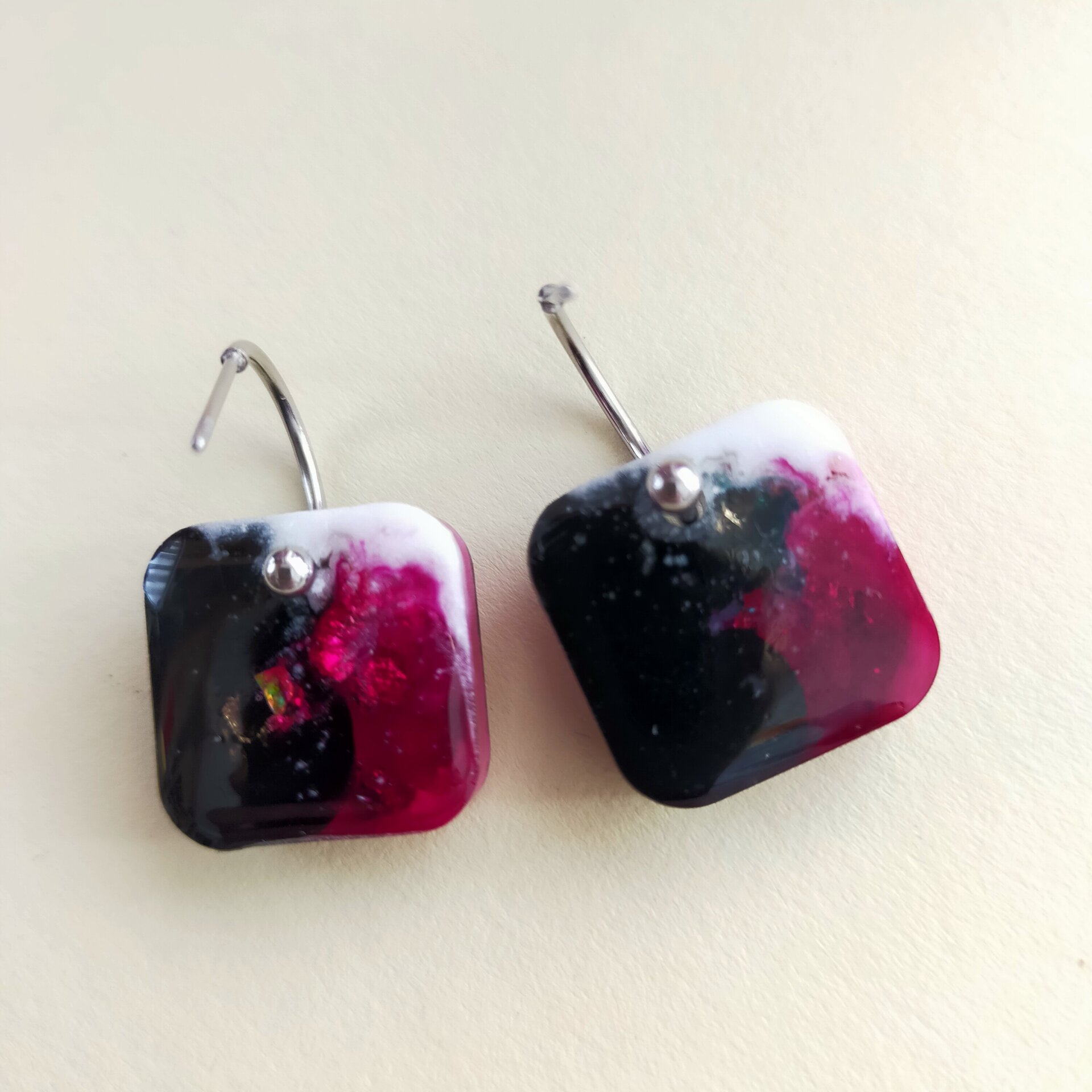 Pendientes Reversibles Square - 15