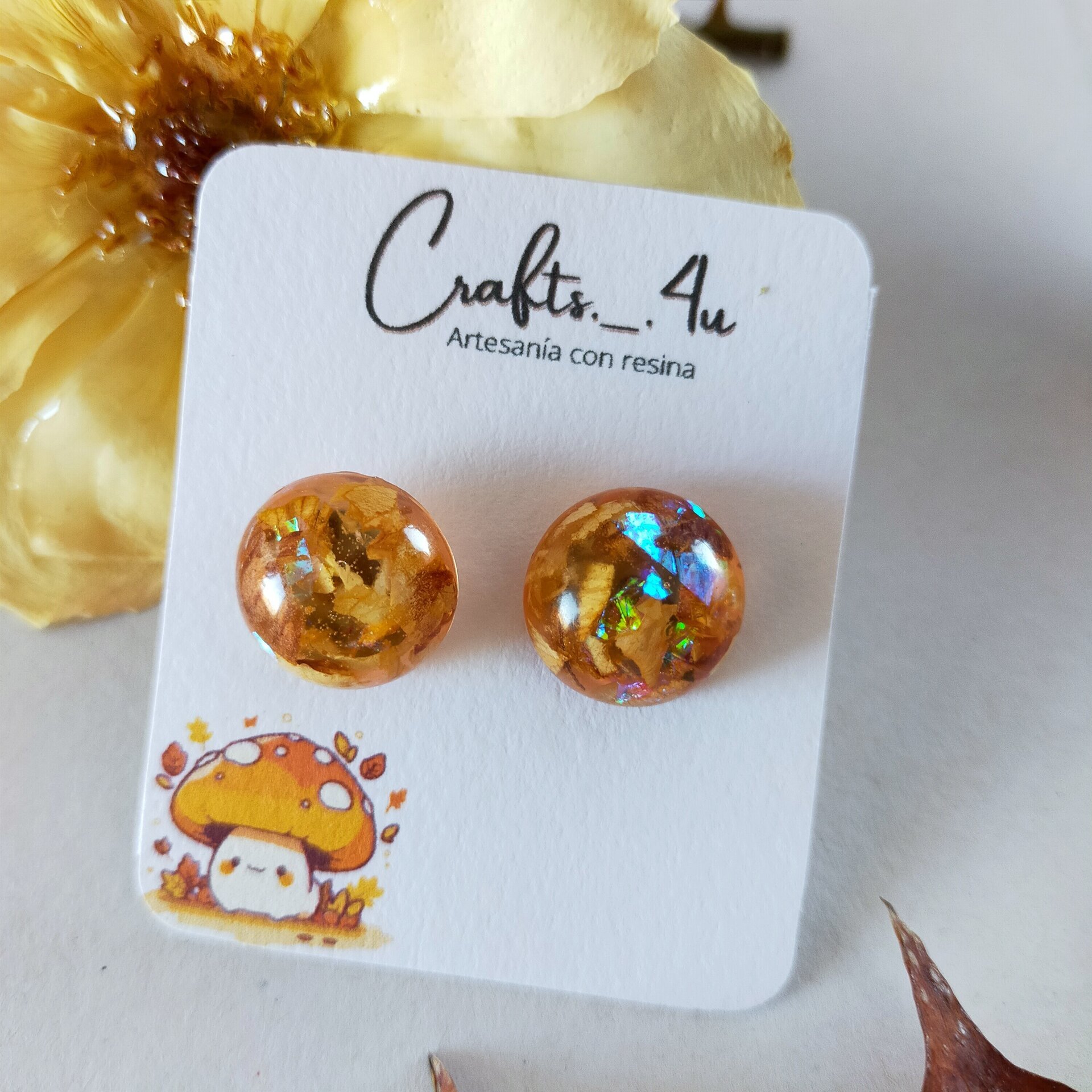 Pendientes Florales Mini - 4