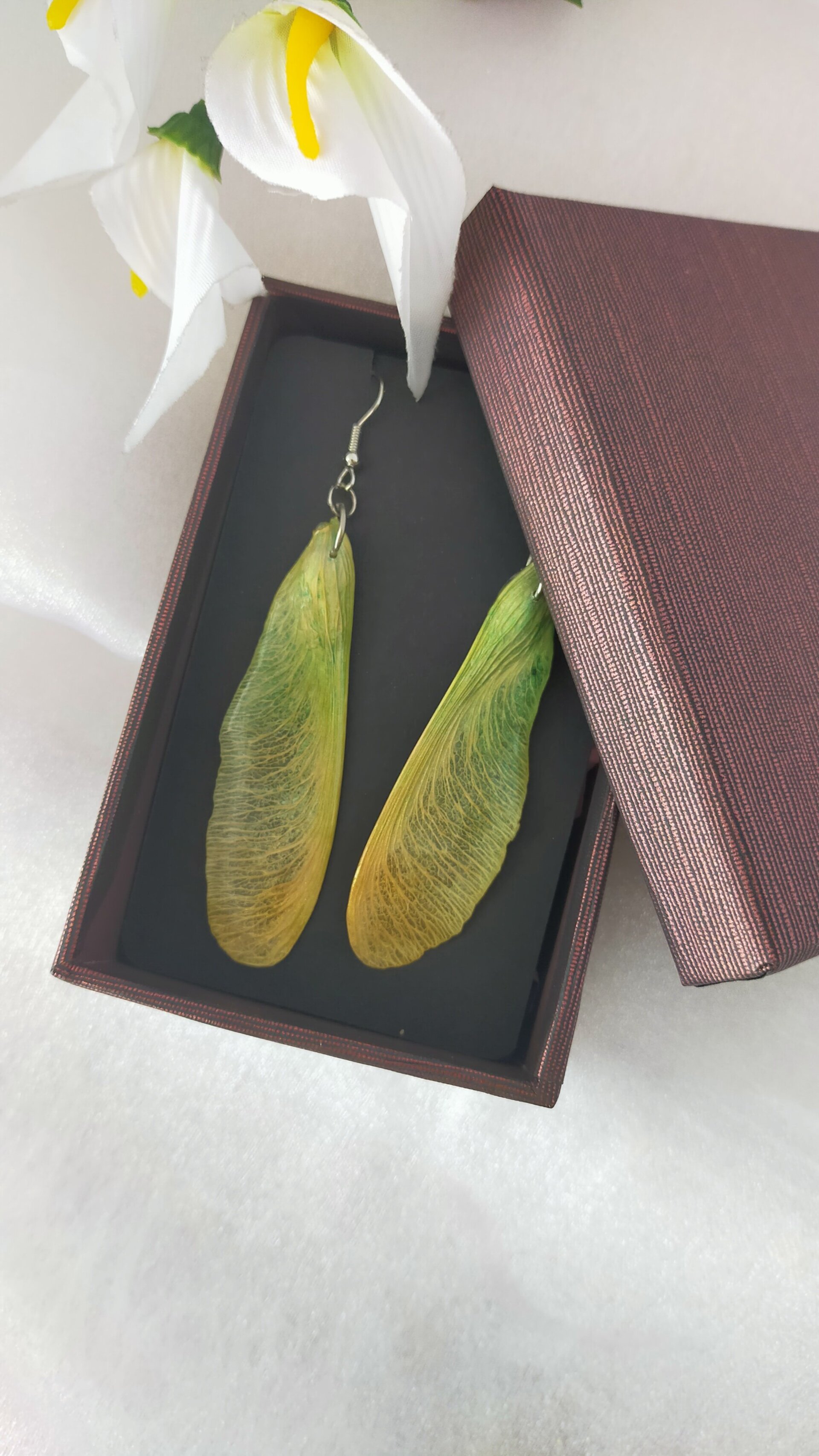 Pendientes Florales Grandes - 6