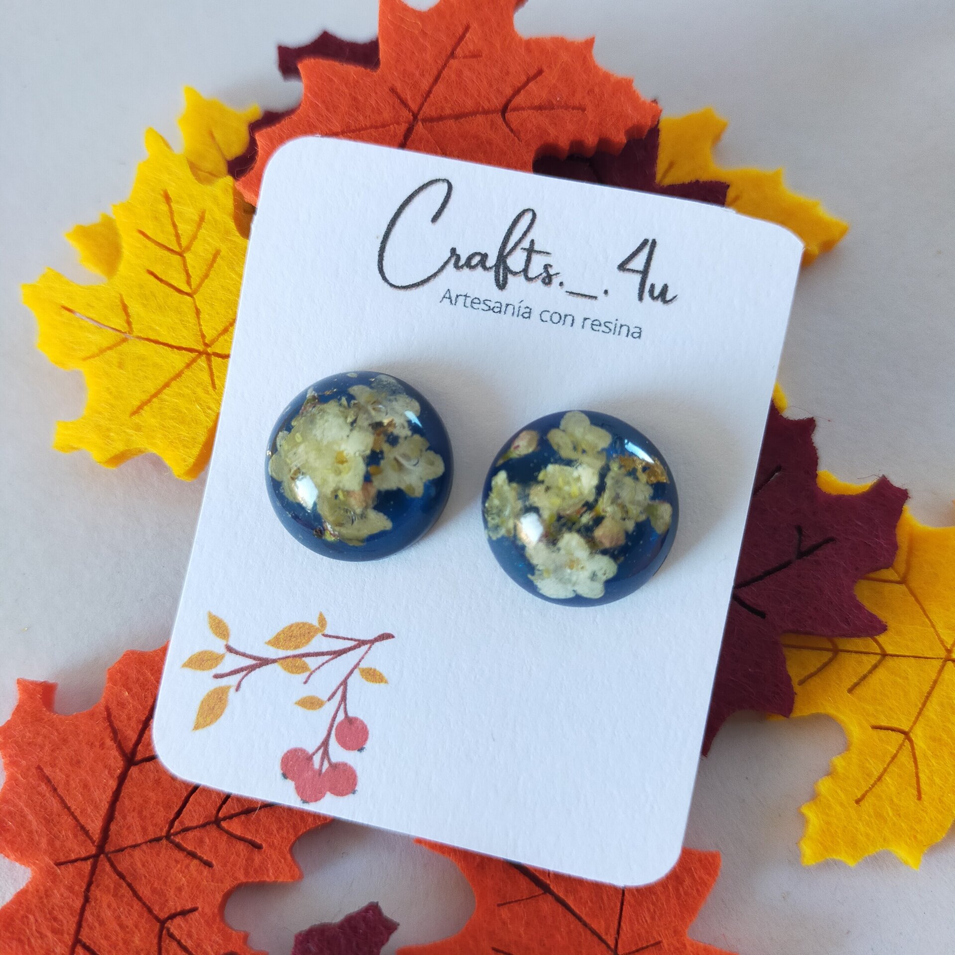 Pendientes Florales Mini - 2