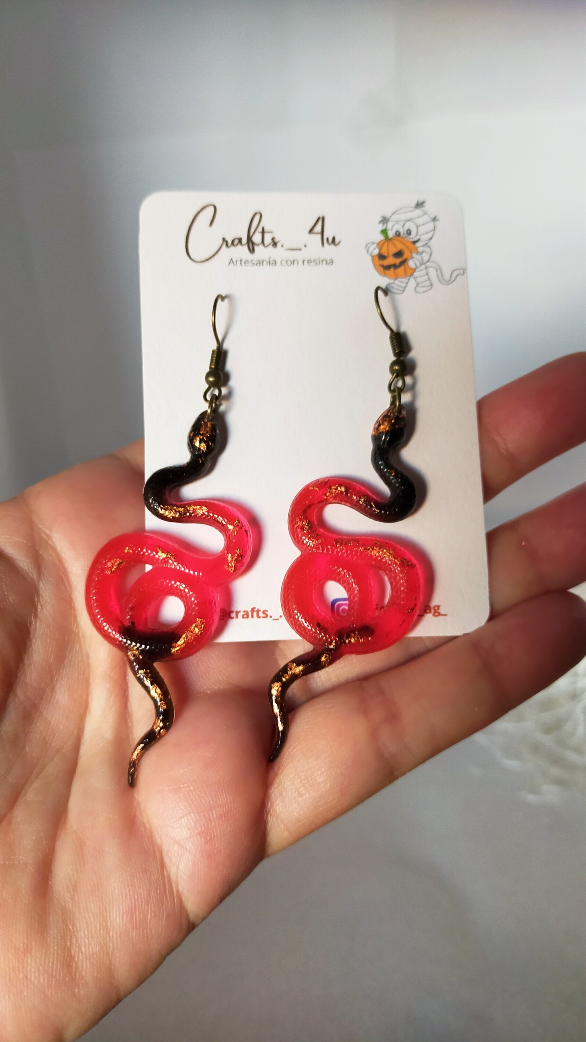 Pendientes temáticos "Serpientes" - 8