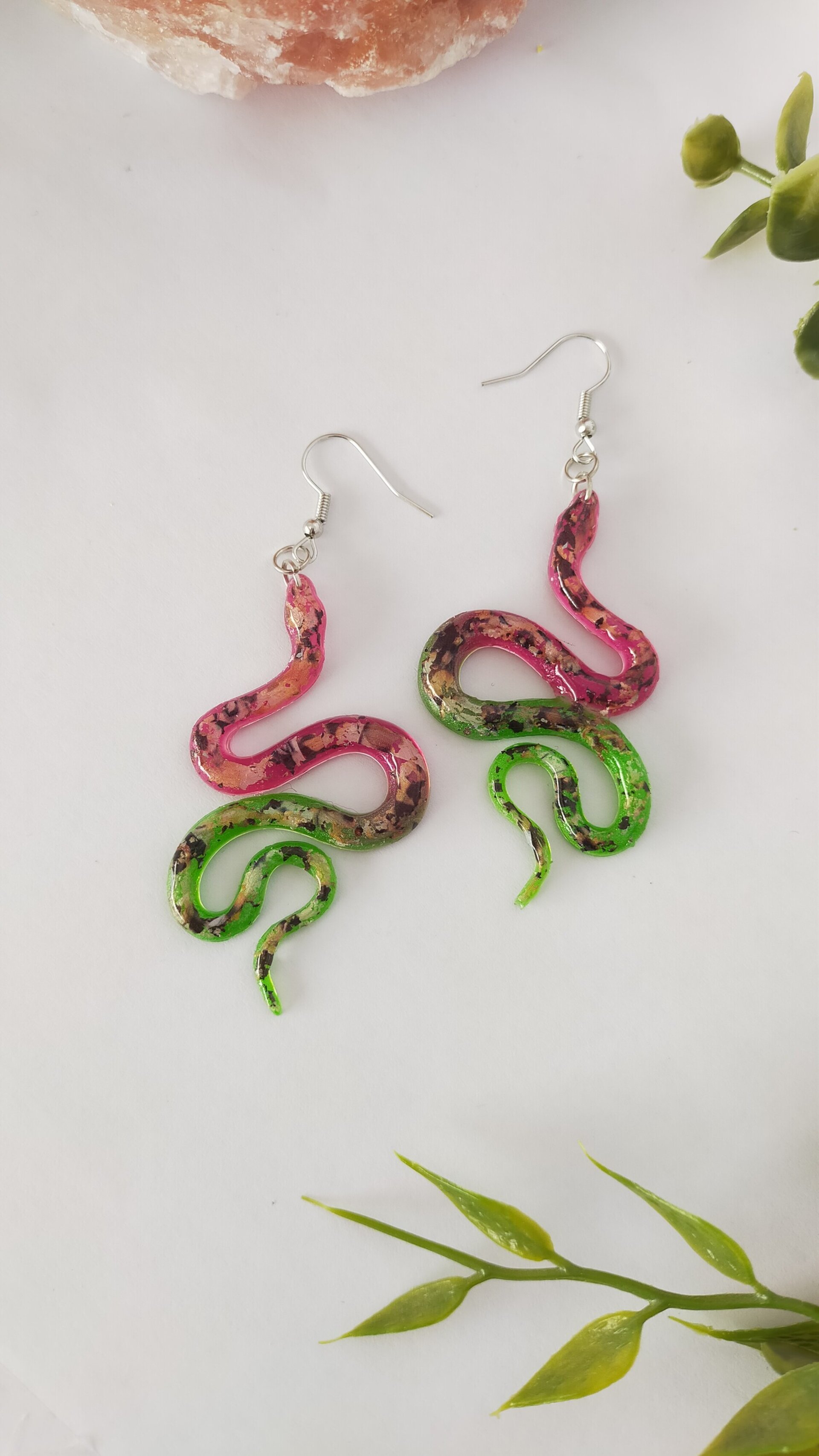 Pendientes temáticos "Serpientes" - 2