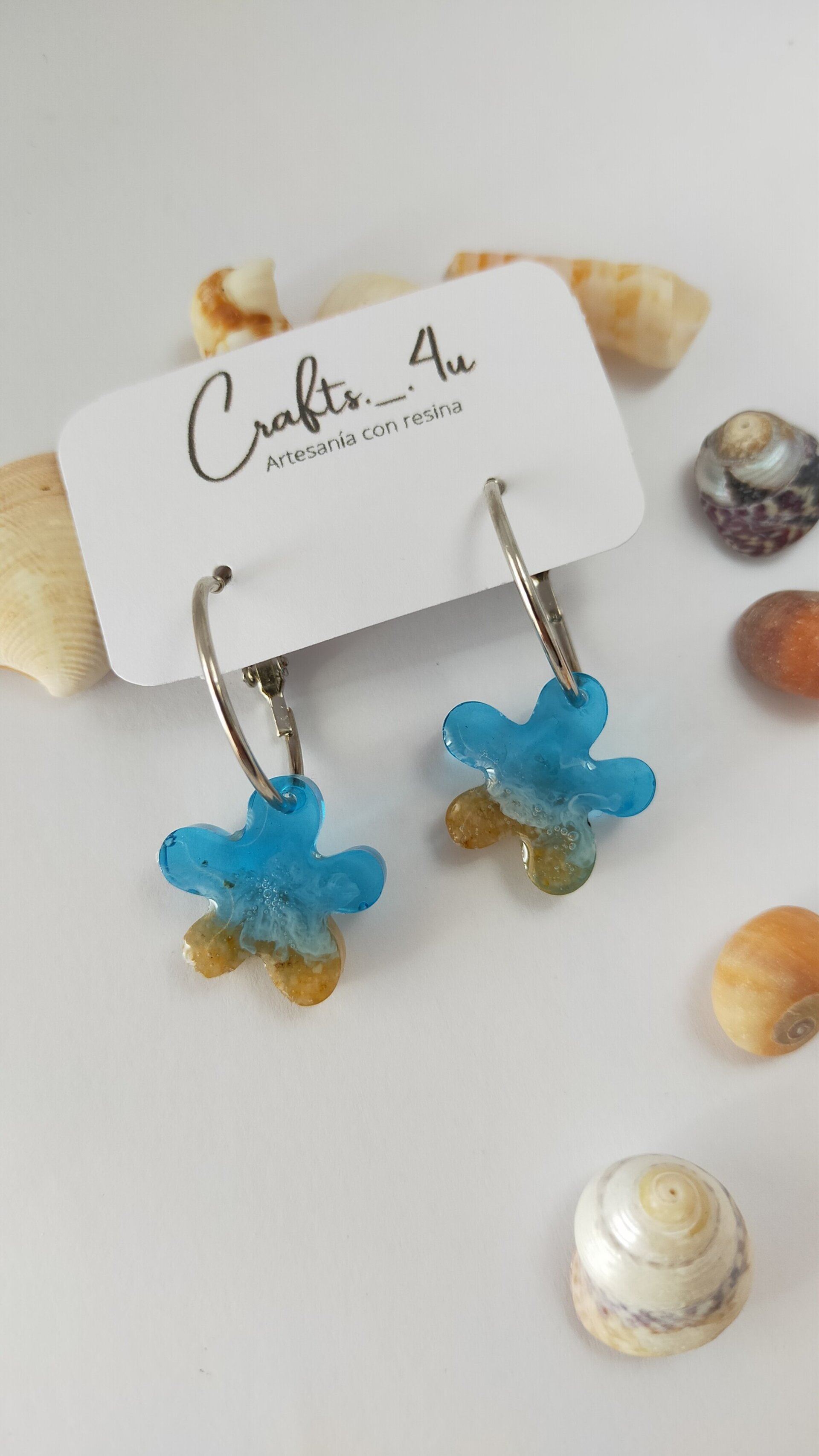 Pendientes temáticos "Olas de Serenidad" - 2