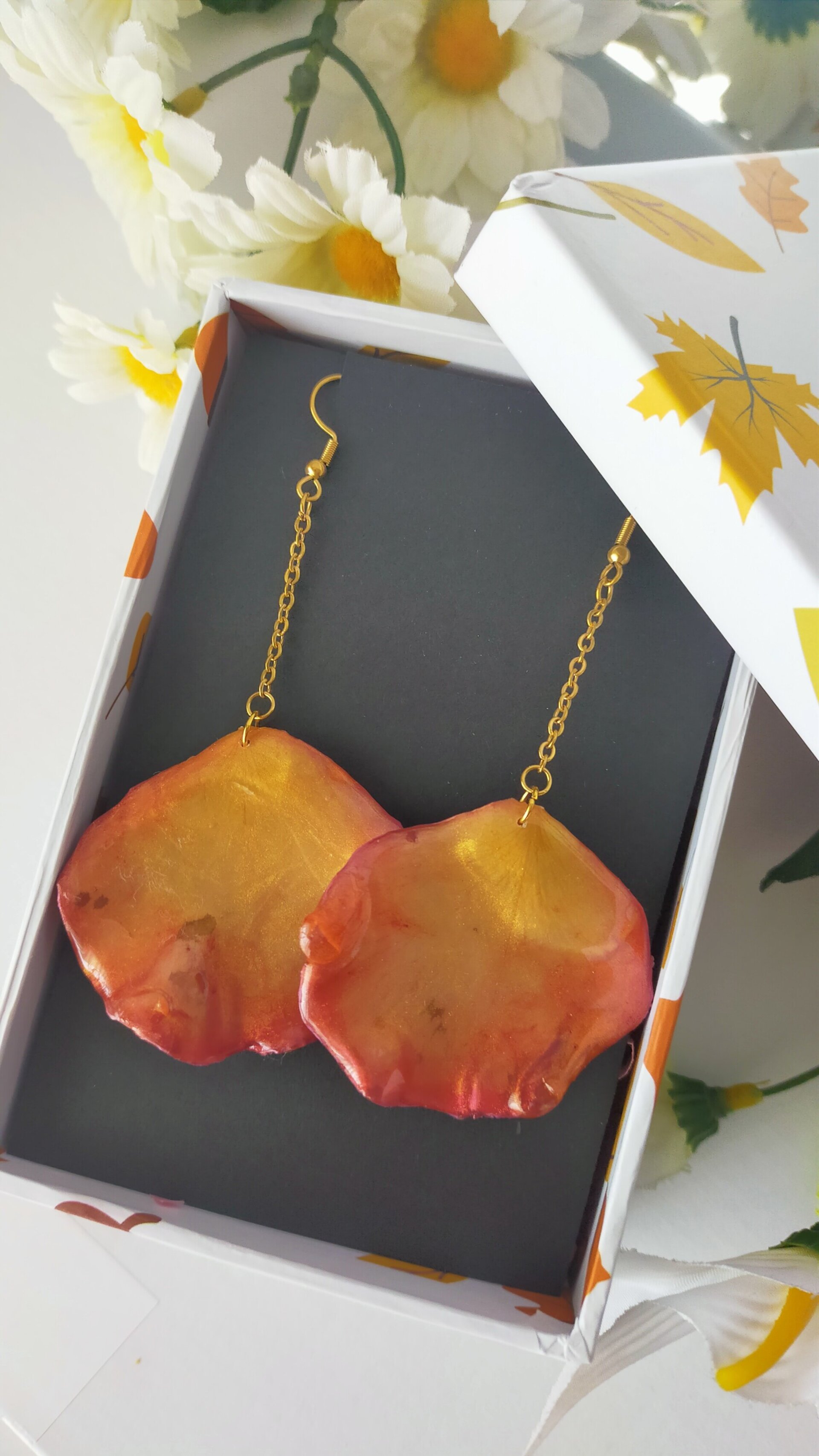 Pendientes Florales Grandes - 2