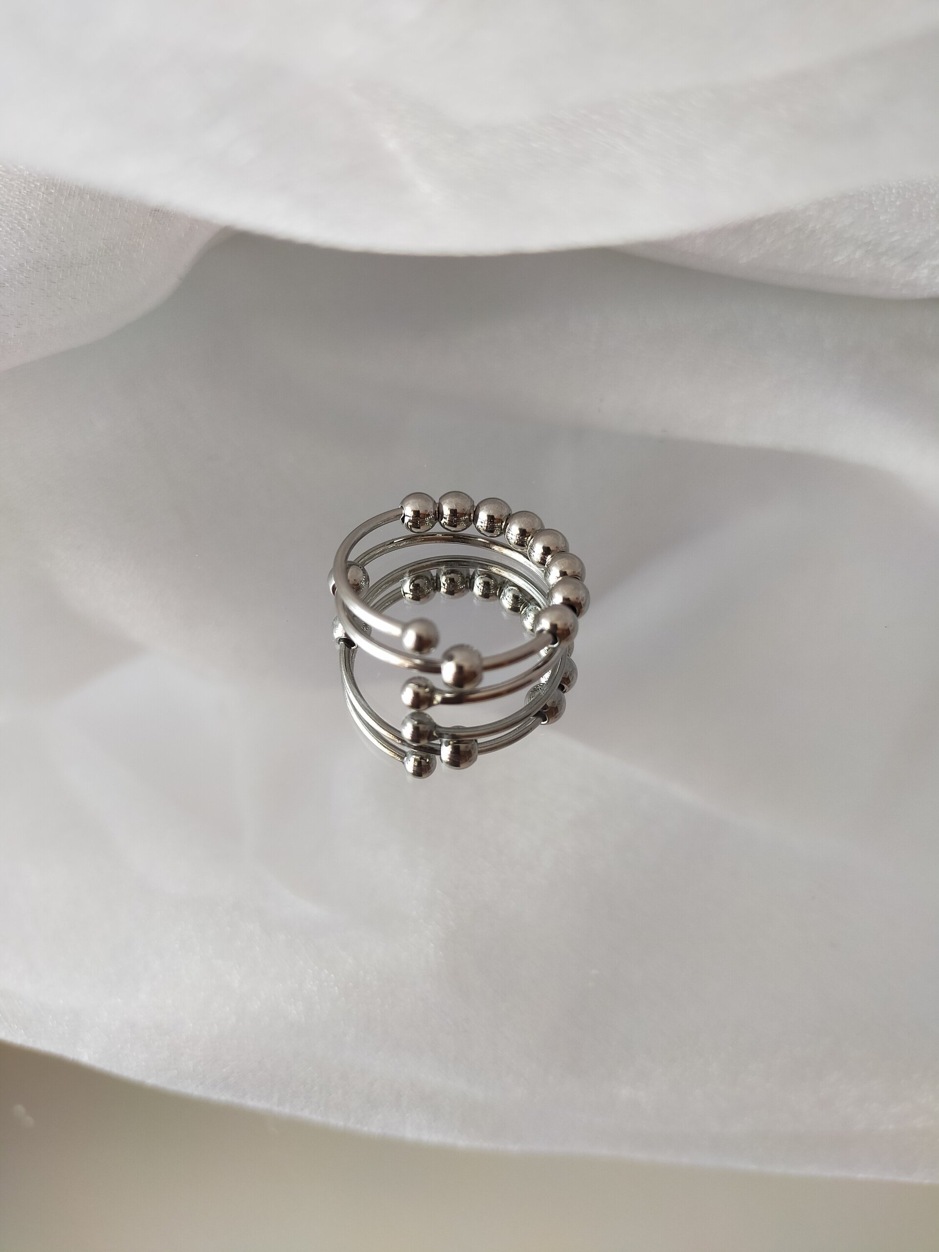 Anillos "Serenidad en Acero" - 4