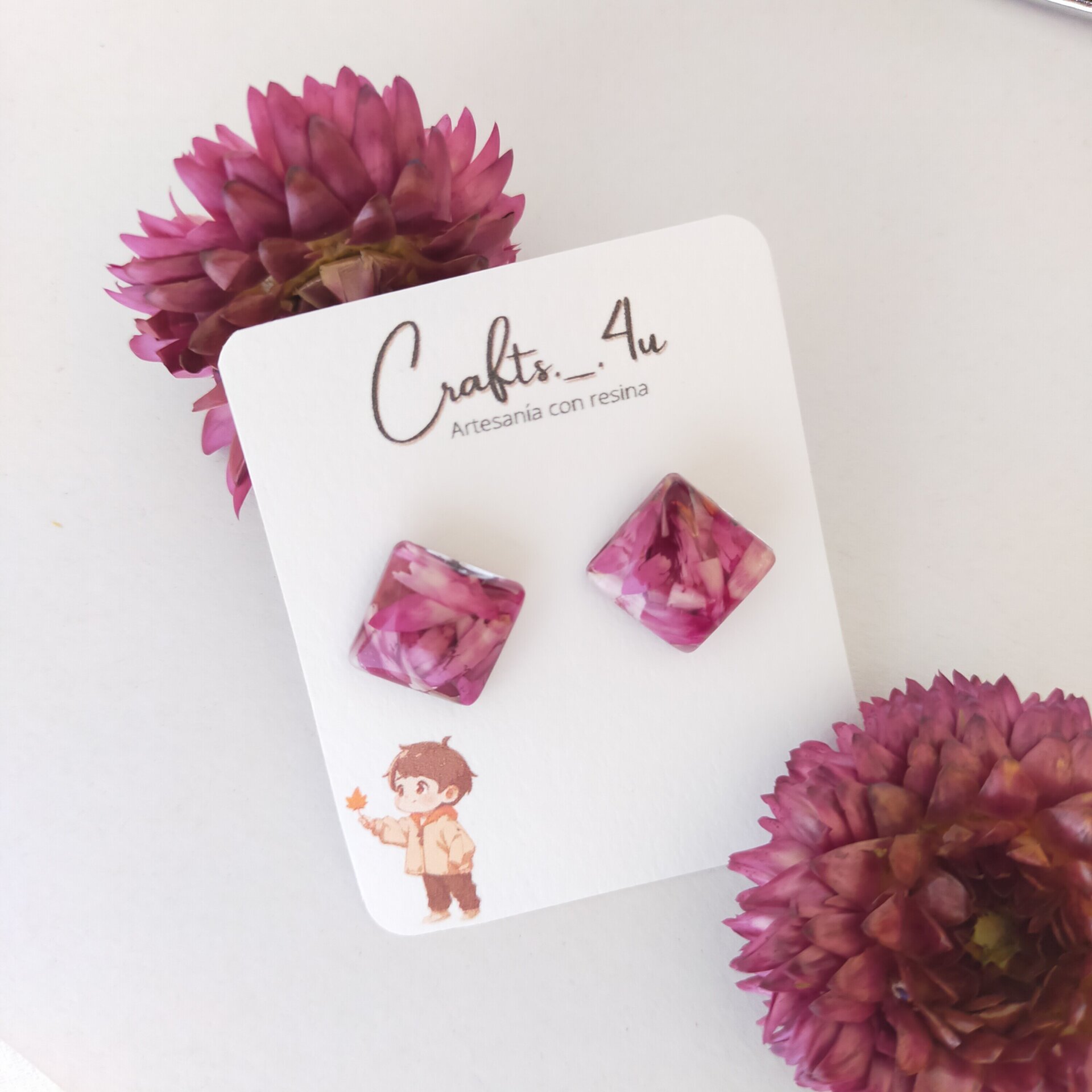 Pendientes Florales Mini - 11