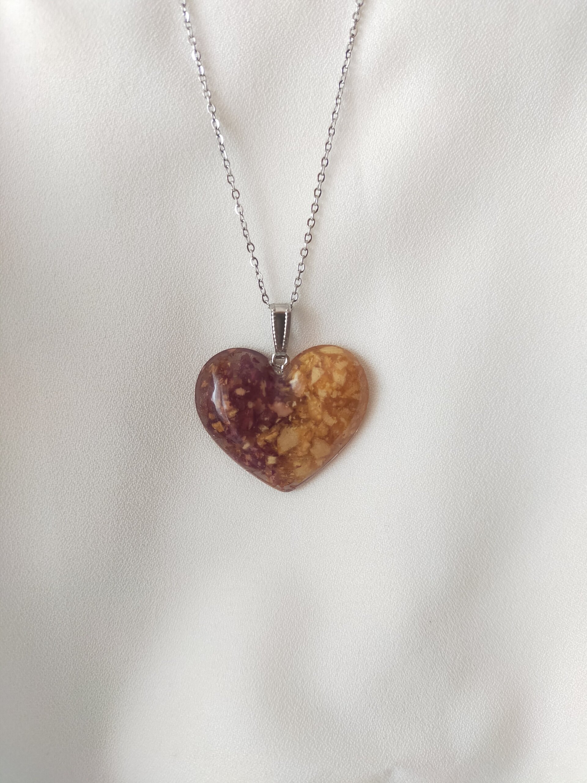 Colgante Corazón Grande de Rosas - 2