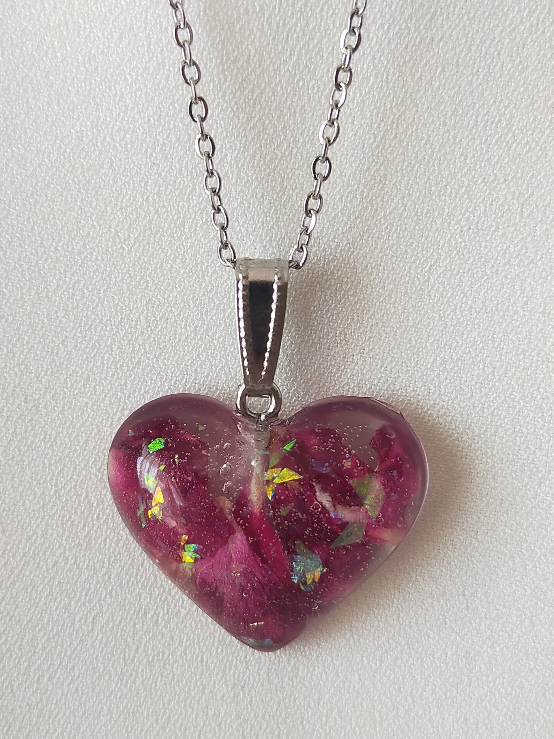 Colgante Corazón Mediano de Rosas - 3