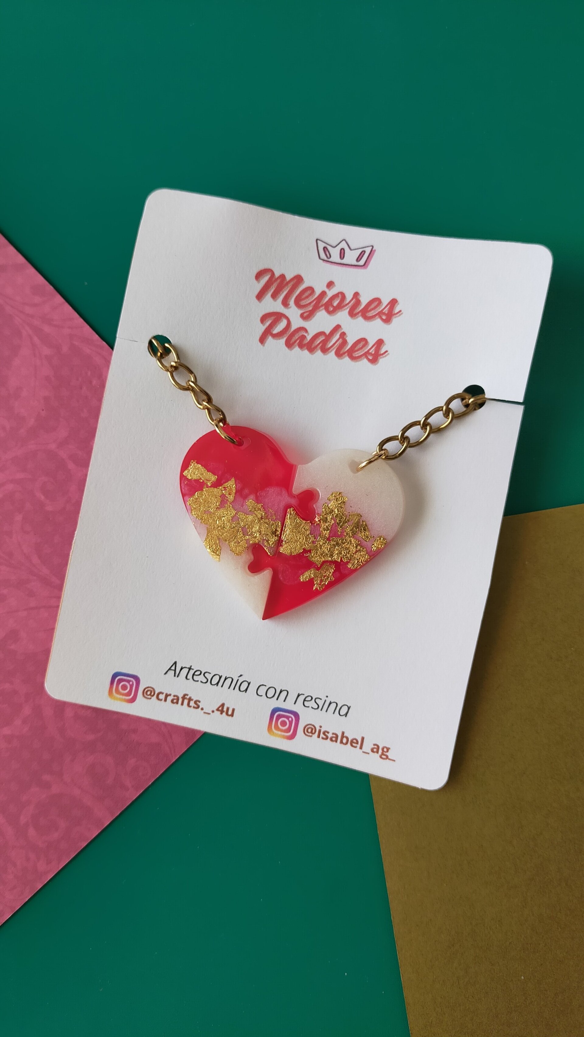 Llaveros Dúo Corazón Puzle - 6