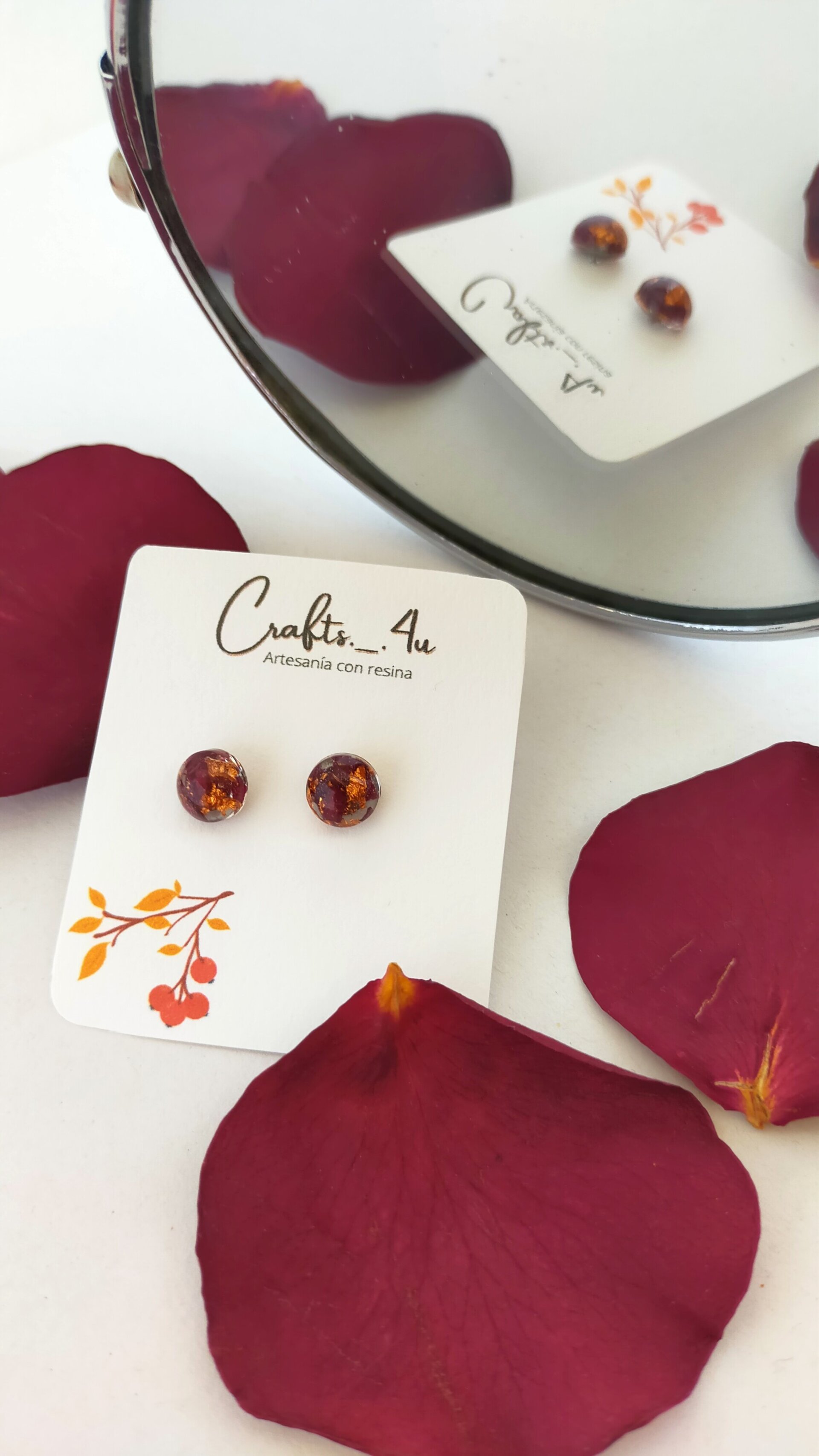 Pendientes Florales Mini - 12