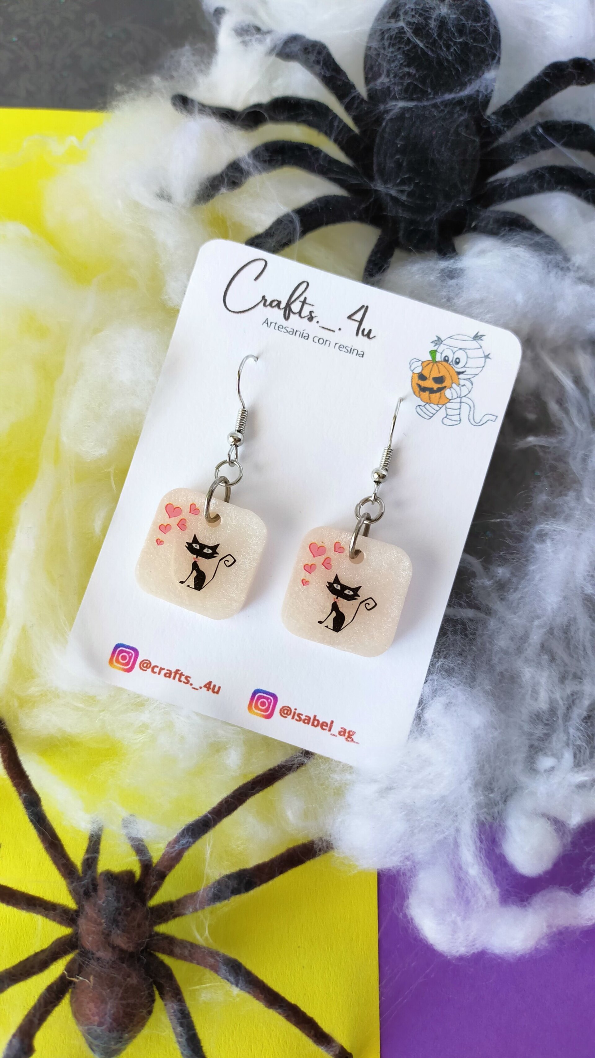 Pendientes temáticos "Halloween" - 10