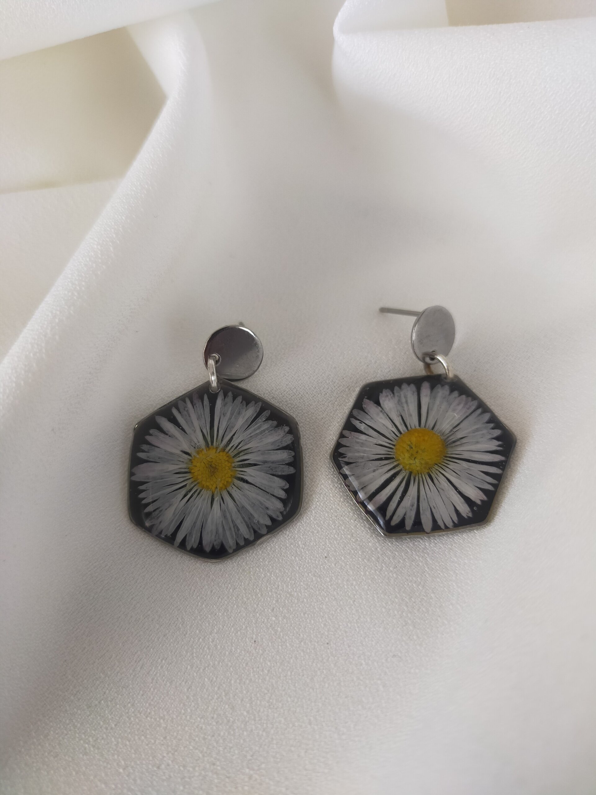 Pendientes de Margaritas "Siempre me quiero" - 3